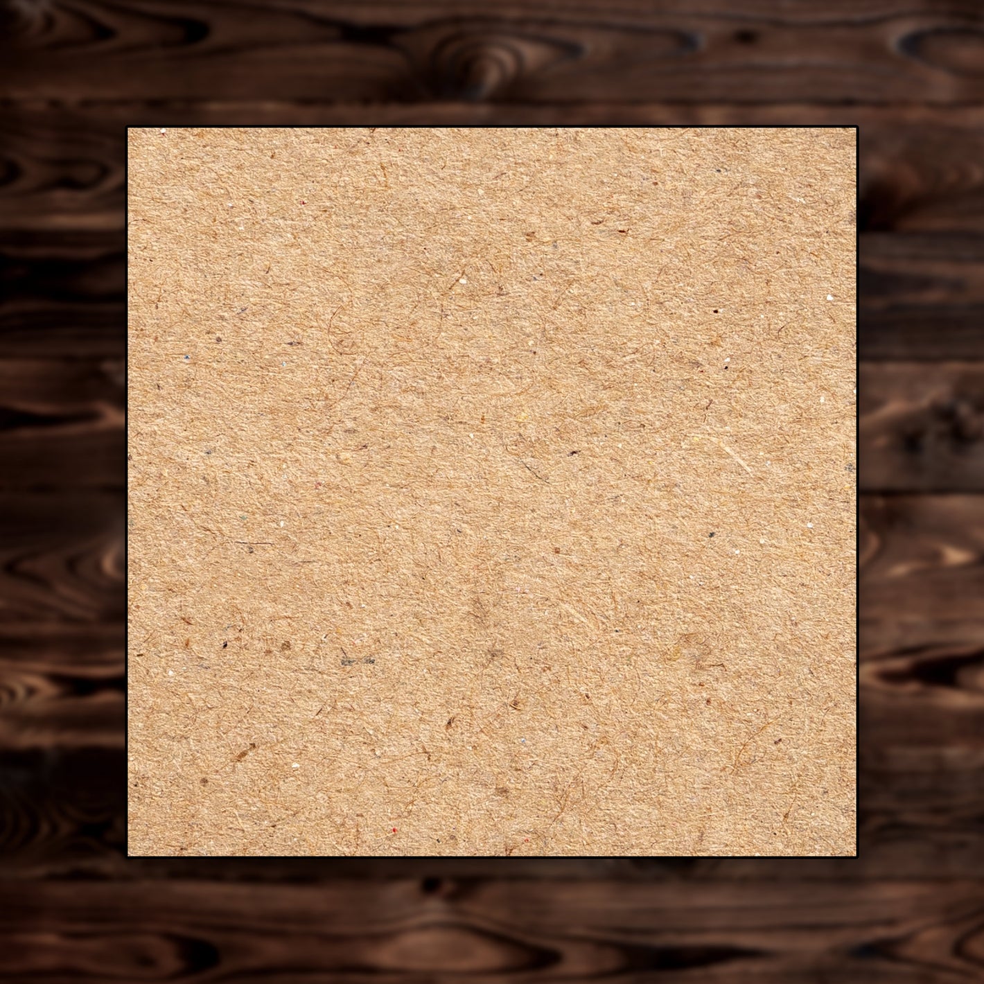 Square Blank MDF Craft Cutout - 1/8" or 1/4" MDF