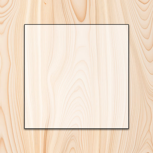 Square Blank Acrylic Craft Cutout- 1/4" acrylic