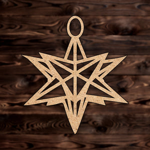 Star MDF Craft Cutout