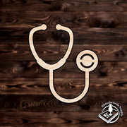 Stethoscope Medical Plywood Craft Shape