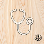 stethoscope medical acrylic craft cutout