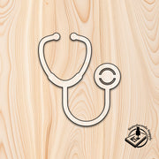 Stethoscope Medical Acrylic Craft Cutout
