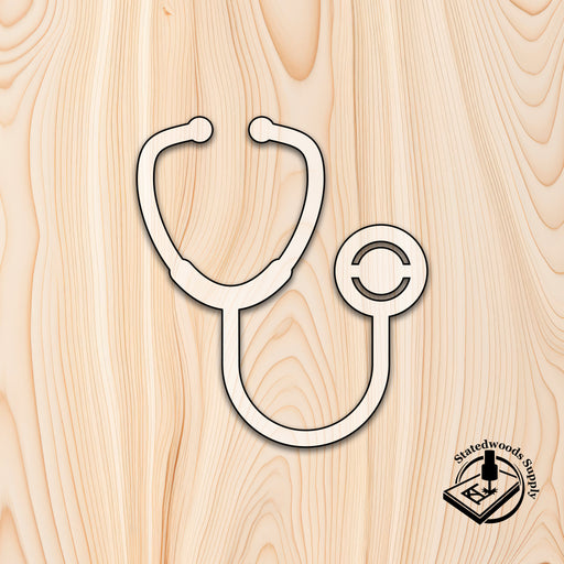 Stethoscope Medical Acrylic Craft Cutout