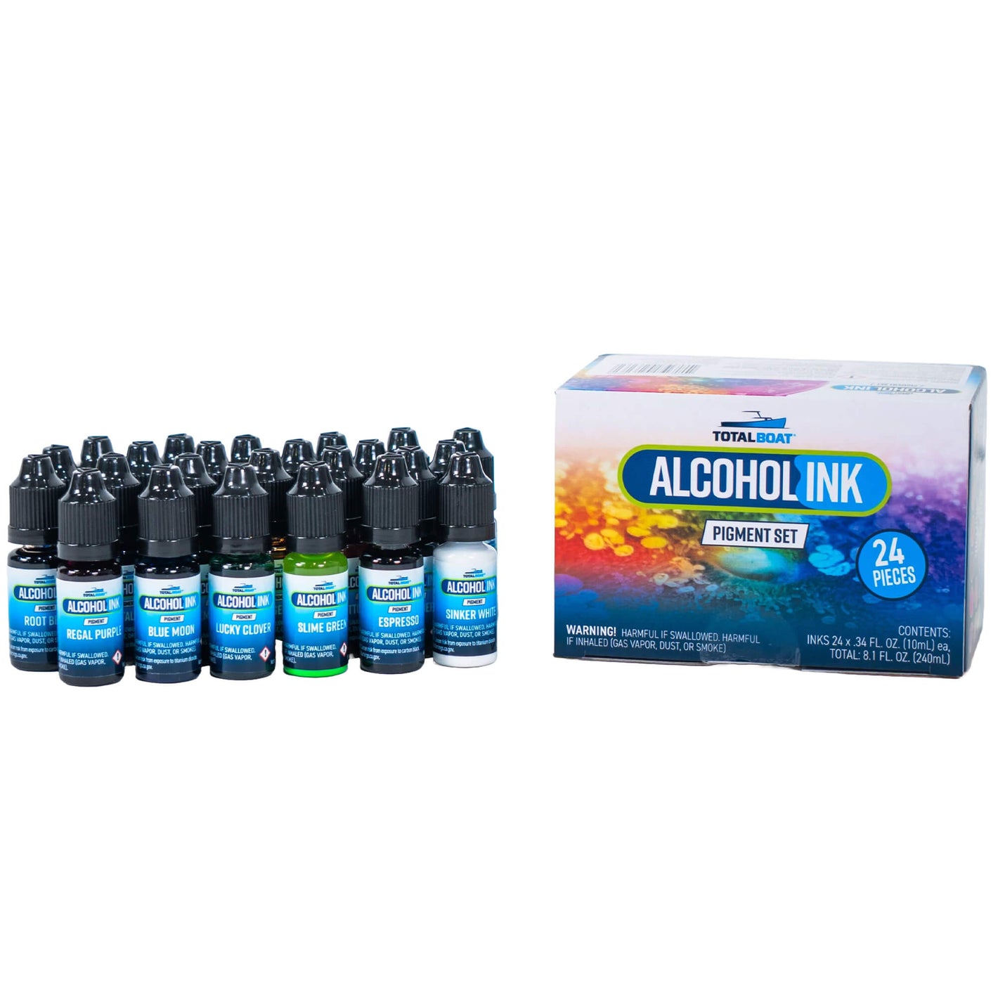 Alcohol Ink Pigment Set