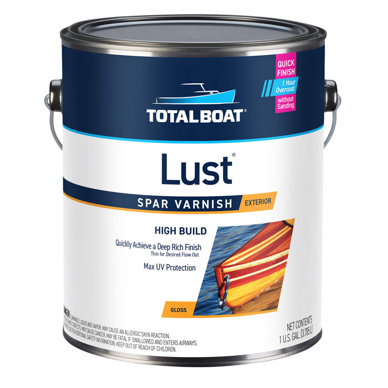 Lust Rapid Recoat Marine Spar Varnish