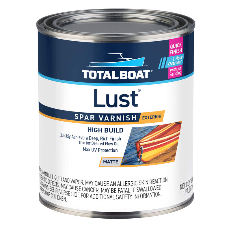 Lust Rapid Recoat Marine Spar Varnish
