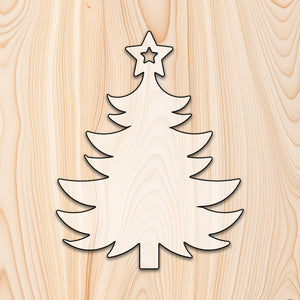 Christmas Tree Acrylic Craft Cutout