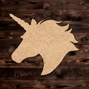 Unicorn Animal Craft MDF Cutout