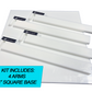 Universal Epoxy Form Kit - Fully Adjustable Form From 3" to 21" In Size