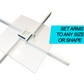 Universal Epoxy Form Kit - Fully Adjustable Form From 3" to 21" In Size